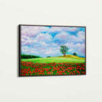 Landscape 123 Canvas Art 90 x 60 cm / Stretched on hidden frame