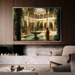 Orientalist 123 Canvas Art 90 x 60 cm / Stretched on hidden frame