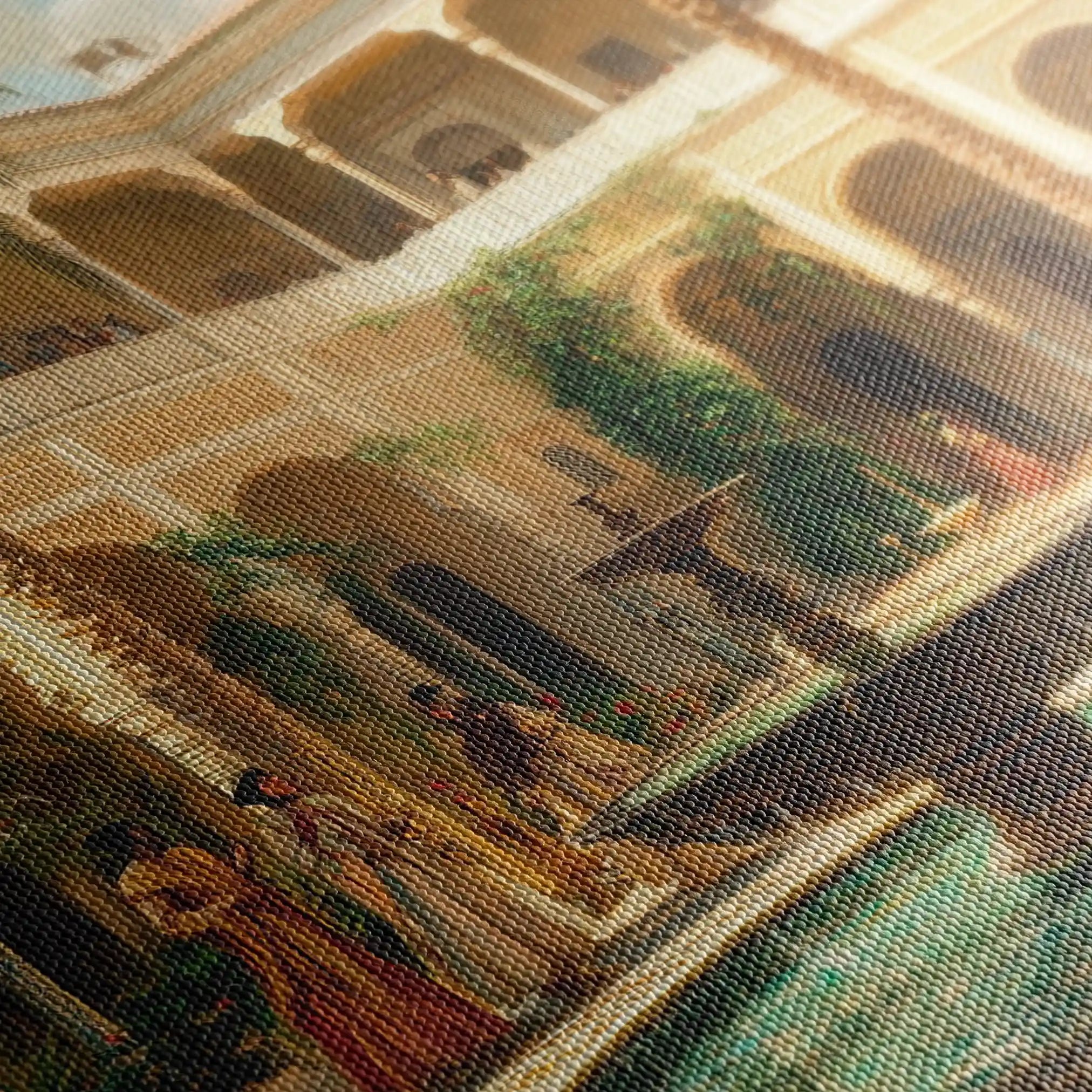 Orientalist 123 Canvas Art 90 x 60 cm / Stretched on hidden frame