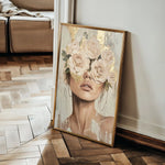 Portrait 123 Canvas Art 90 x 60 cm / Stretched on hidden frame