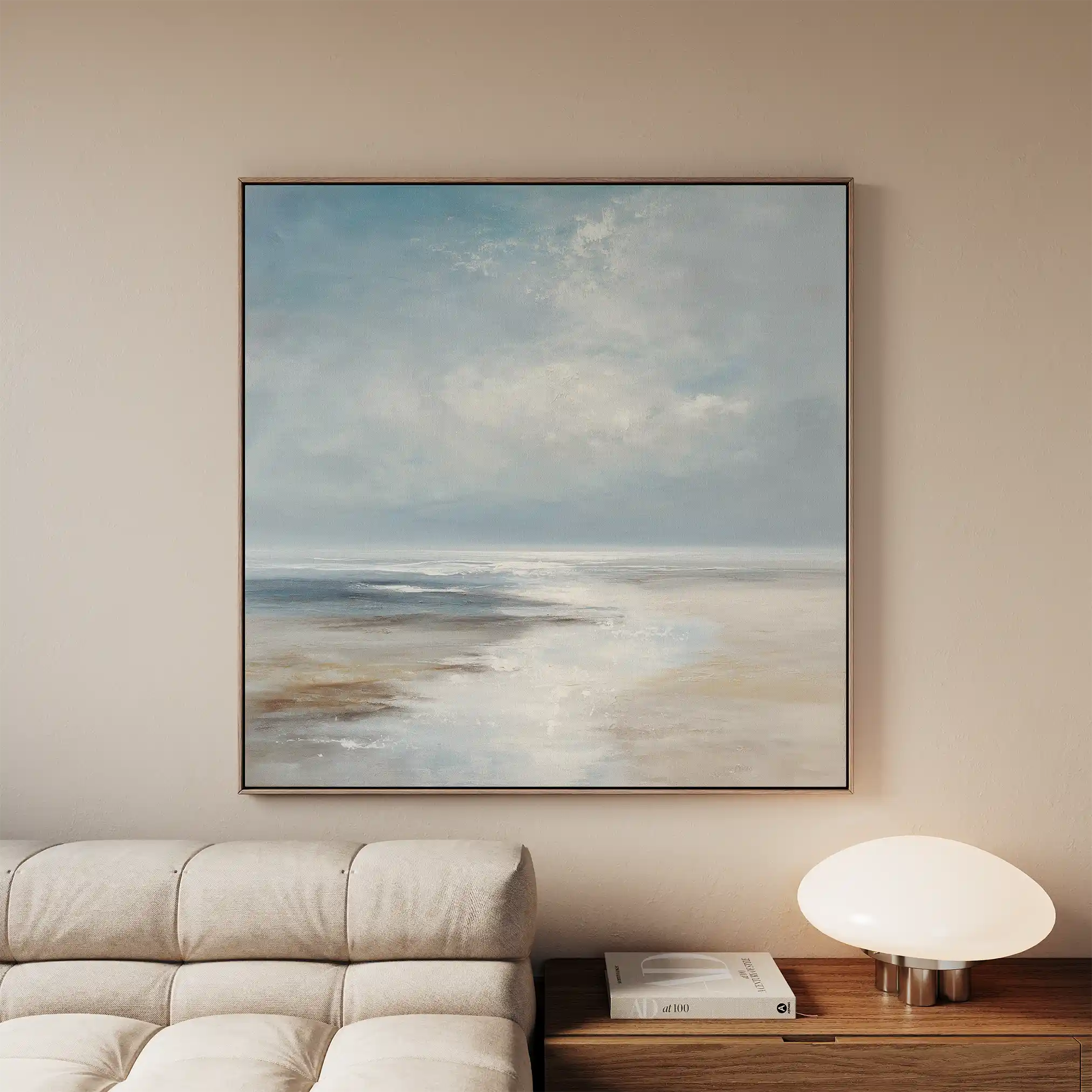 Abstract 1230 Canvas Art 60 x 60 cm / Stretched on hidden frame
