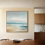 Abstract 1231 Canvas Art 60 x 60 cm / Stretched on hidden frame