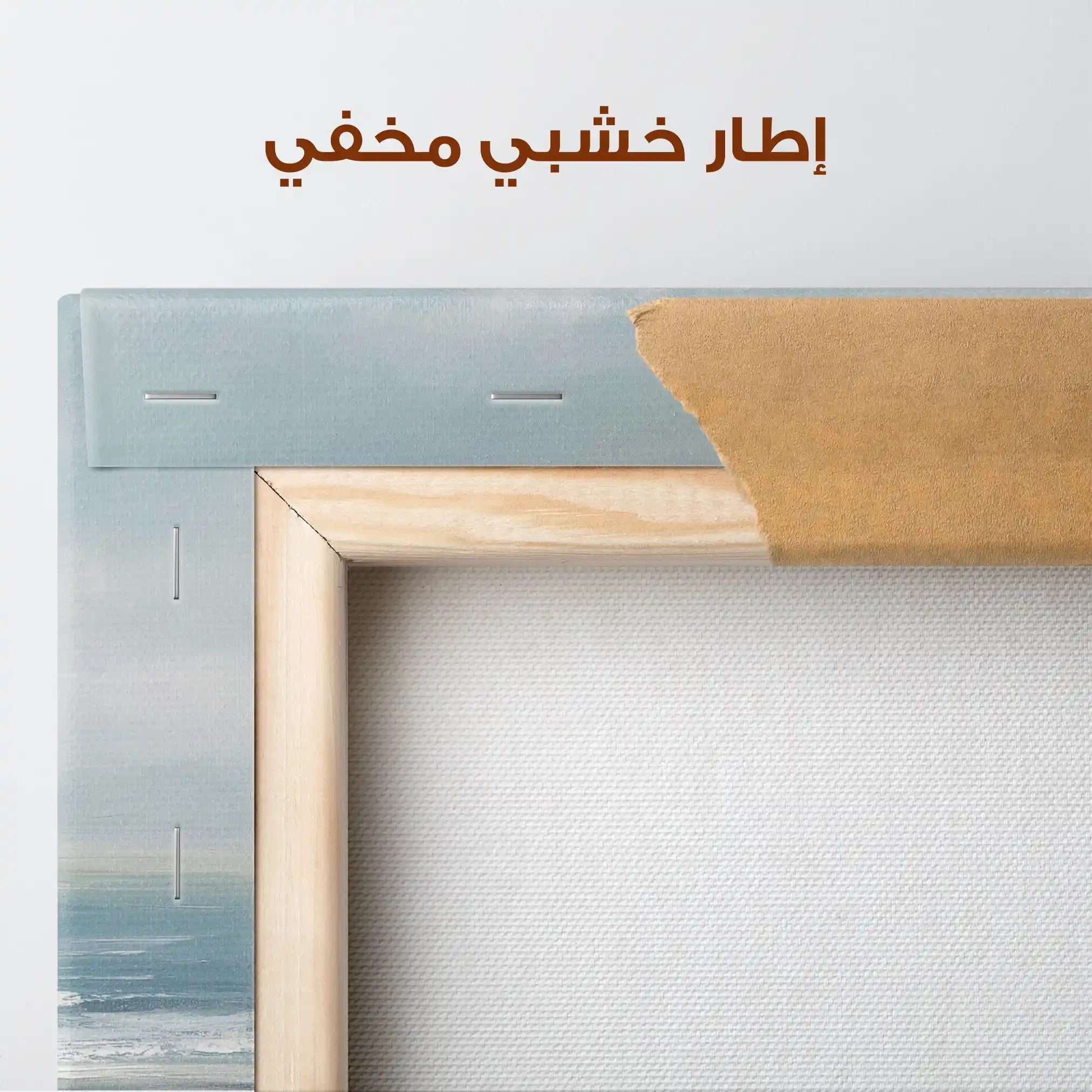 Abstract 1231 Canvas Art 60 x 60 cm / Stretched on hidden frame