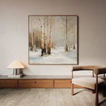 Abstract 1232 Canvas Art 60 x 60 cm / Stretched on hidden frame