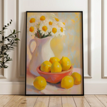 Floral Canvas Wall Art WAD1232-F 90 x 60 cm / Stretched on hidden frame