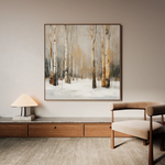 Abstract 1233 Canvas Art 60 x 60 cm / Stretched on hidden frame