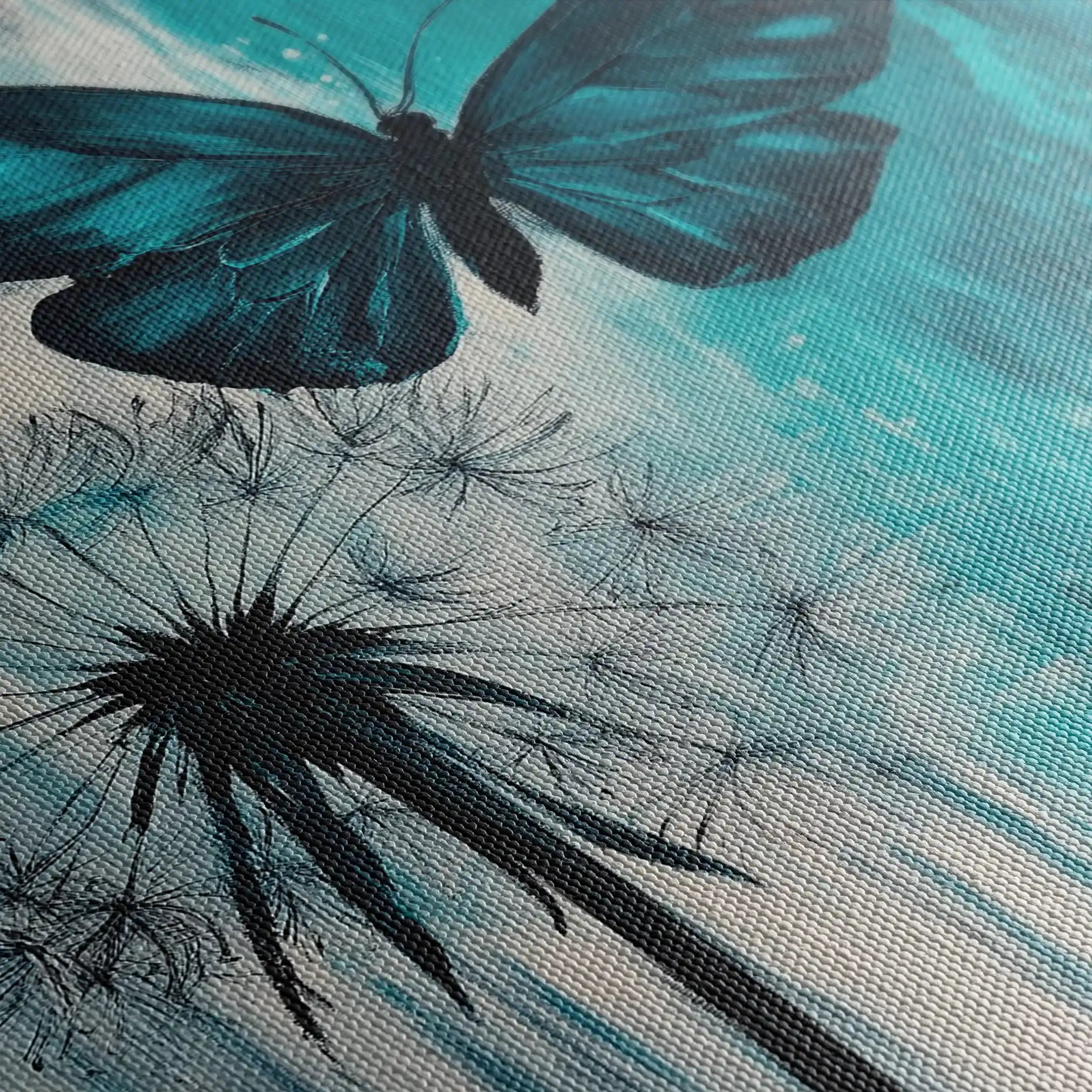 Floral Canvas Wall Art WAD1233-F 90 x 60 cm / Stretched on hidden frame