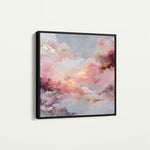 Abstract 1234 Canvas Art 60 x 60 cm / Stretched on hidden frame