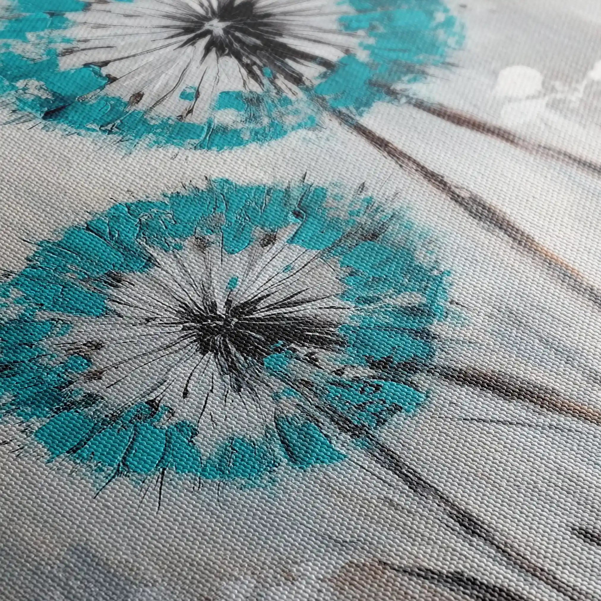 Floral Canvas Wall Art WAD1234-F 90 x 60 cm / Stretched on hidden frame