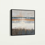 Abstract 1235 Canvas Art 60 x 60 cm / Stretched on hidden frame