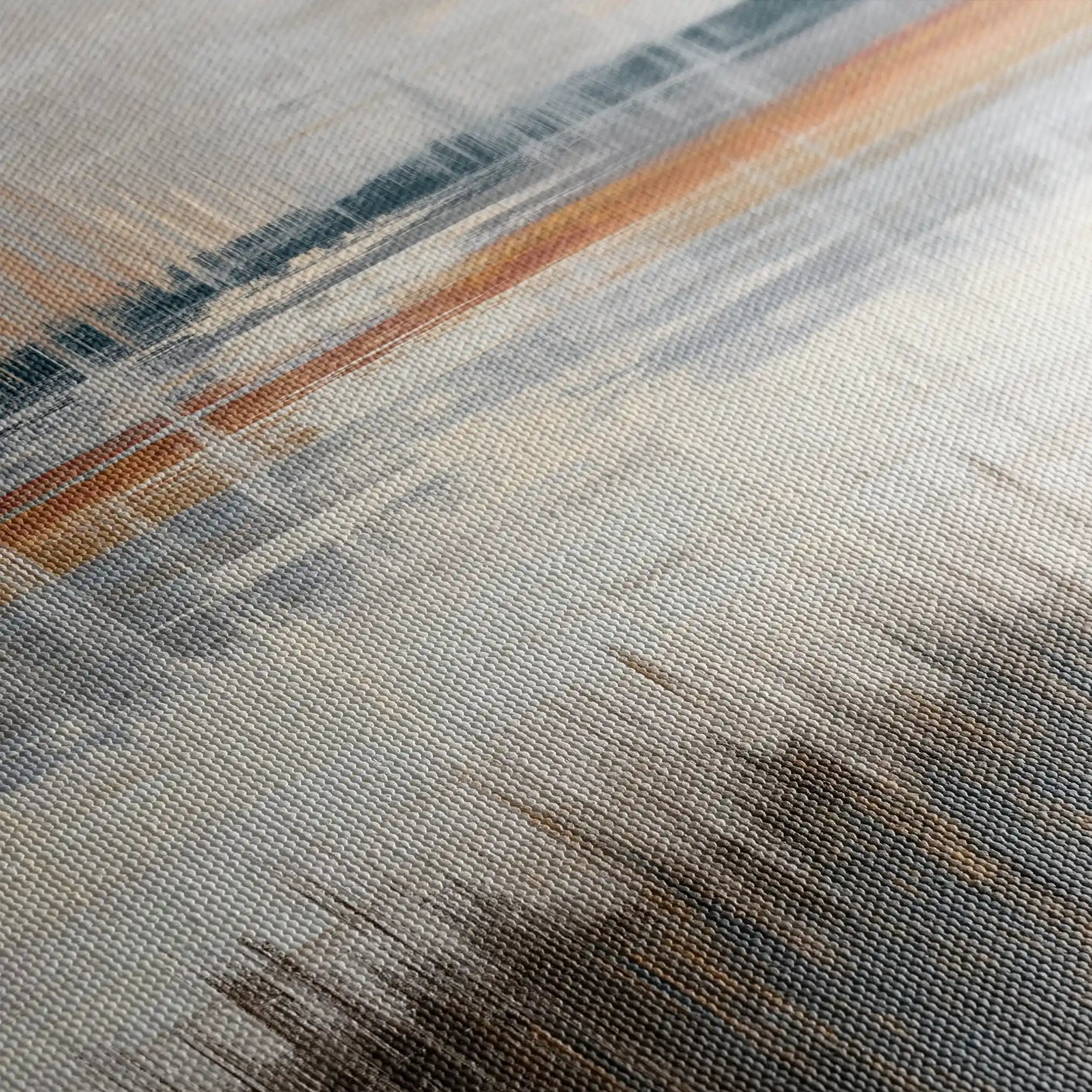 Abstract 1235 Canvas Art 60 x 60 cm / Stretched on hidden frame