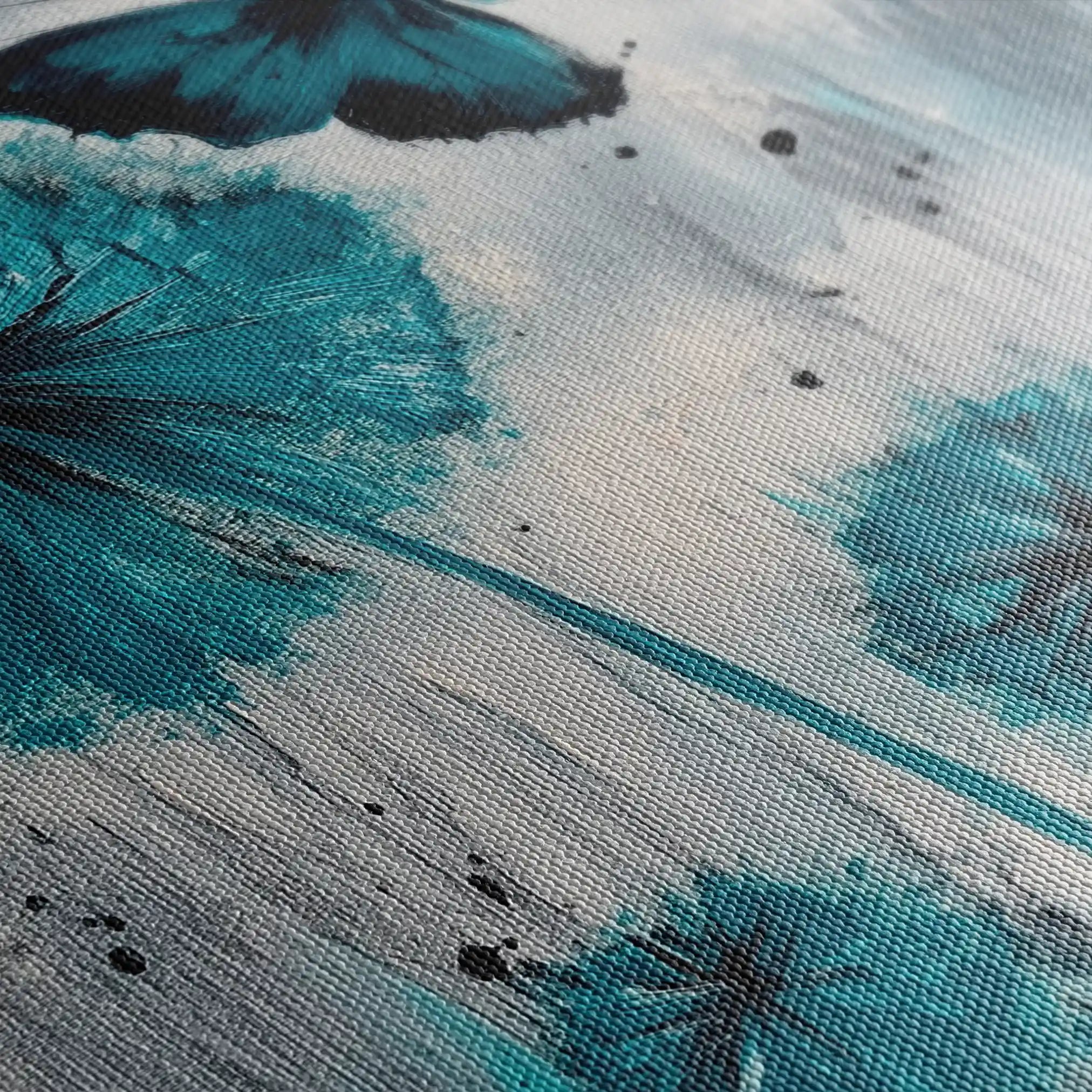 Floral Canvas Wall Art WAD1235-F 90 x 60 cm / Stretched on hidden frame