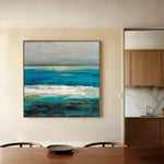Abstract 1236 Canvas Art 60 x 60 cm / Stretched on hidden frame
