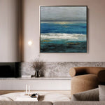 Abstract 1236 Canvas Art 60 x 60 cm / Stretched on hidden frame