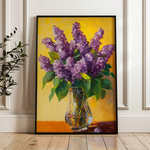 Floral Canvas Wall Art WAD1236-F 90 x 60 cm / Stretched on hidden frame