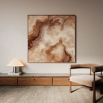 Abstract 1238 Canvas Art 60 x 60 cm / Stretched on hidden frame