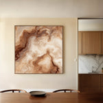 Abstract 1238 Canvas Art 60 x 60 cm / Stretched on hidden frame
