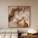 Abstract 1238 Canvas Art 60 x 60 cm / Stretched on hidden frame