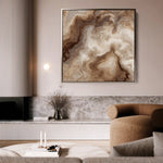 Abstract 1238 Canvas Art 60 x 60 cm / Stretched on hidden frame
