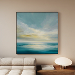 Abstract 1239 Canvas Art 60 x 60 cm / Stretched on hidden frame
