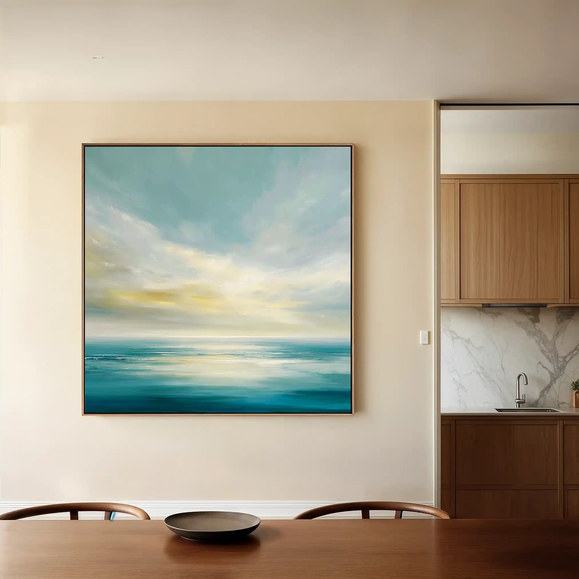 Abstract 1239 Canvas Art 60 x 60 cm / Stretched on hidden frame