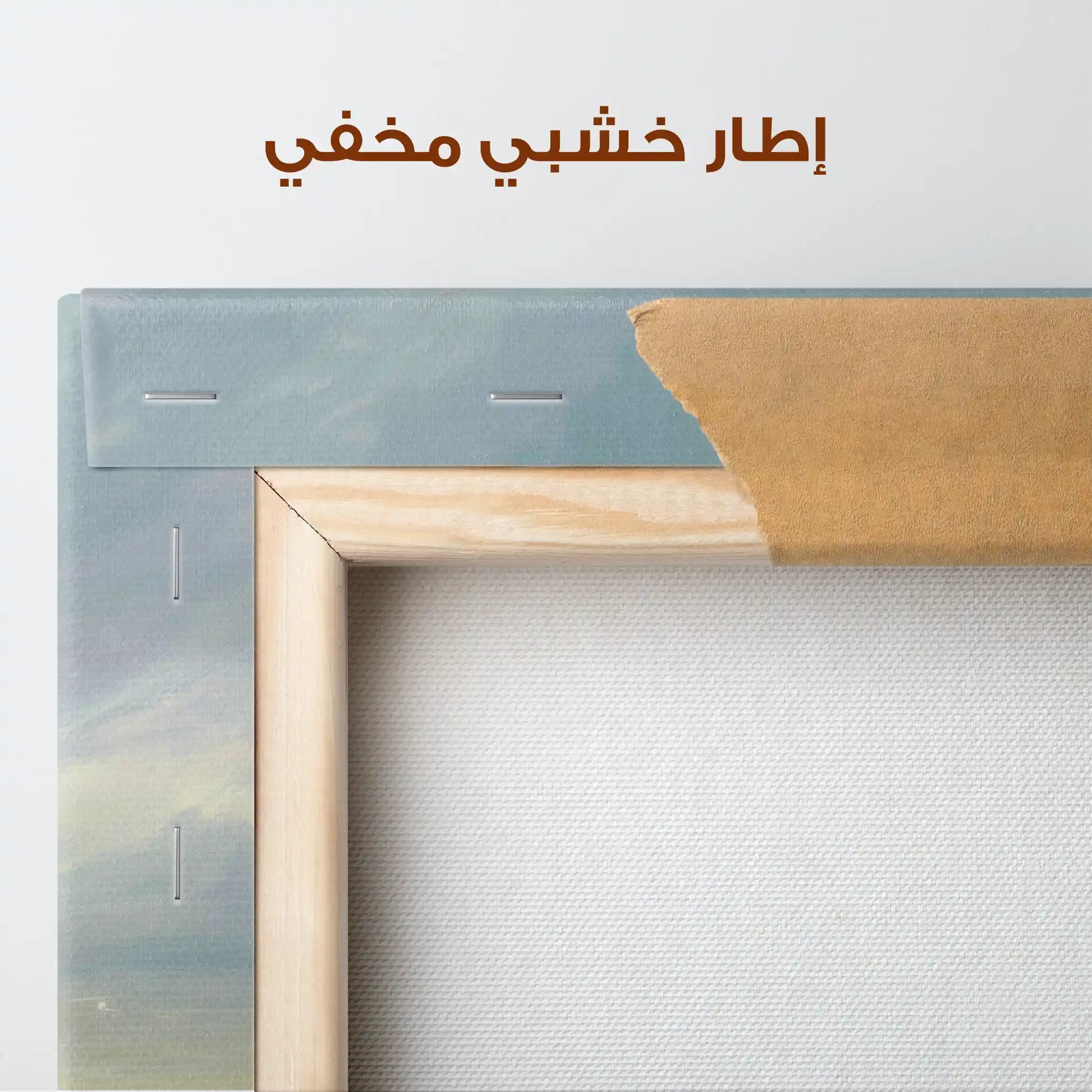 Abstract 1239 Canvas Art 60 x 60 cm / Stretched on hidden frame