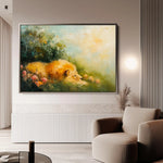 Animals 124 Canvas Art 90 x 60 cm / Stretched on hidden frame