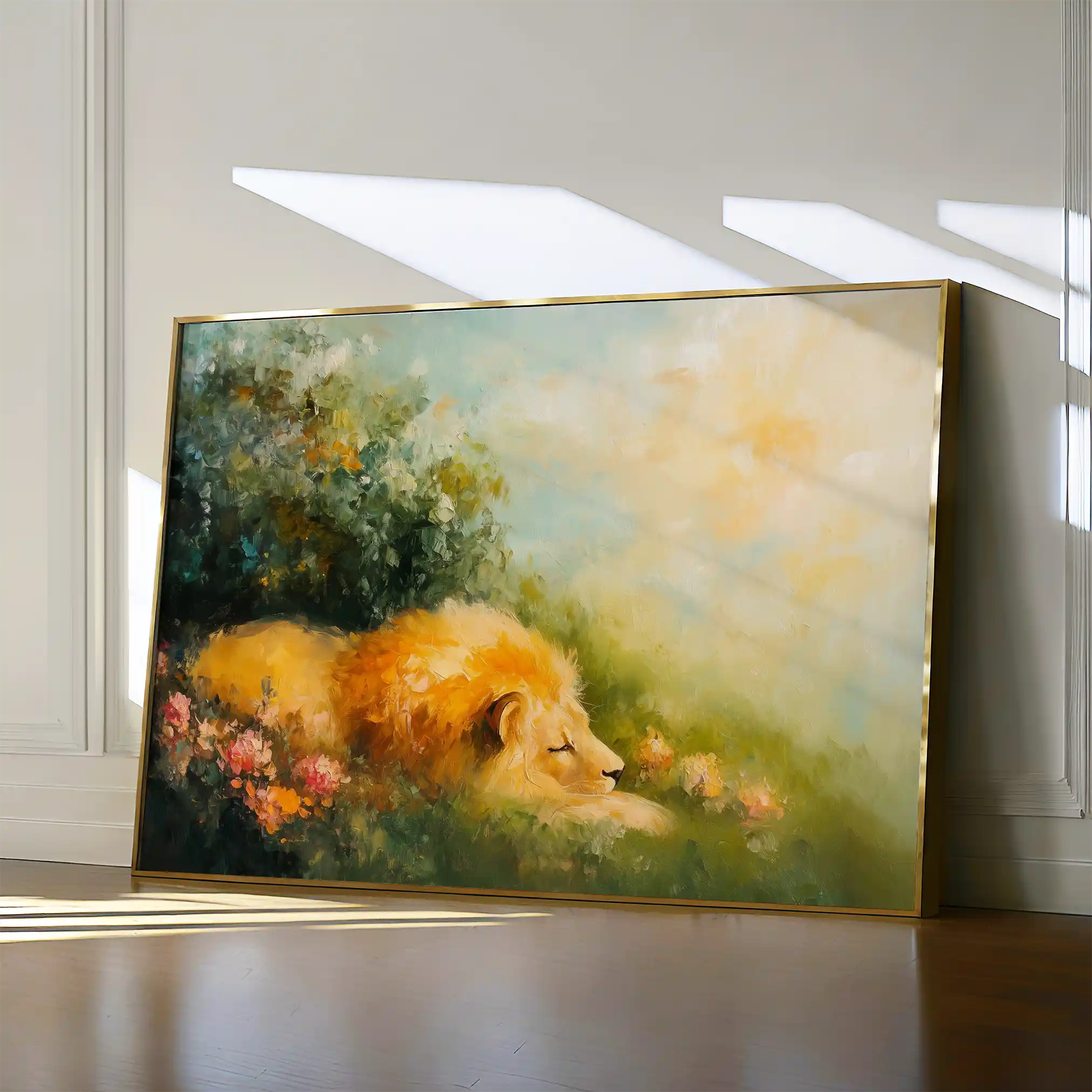 Animals 124 Canvas Art 90 x 60 cm / Stretched on hidden frame