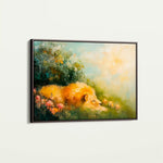 Animals 124 Canvas Art 90 x 60 cm / Stretched on hidden frame