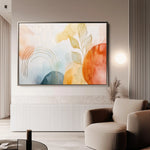 Boho 124 Canvas Art 90 x 60 cm / Stretched on hidden frame