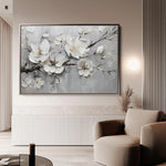 Floral Canvas Wall Art WAD124-F 90 x 60 cm / Stretched on hidden frame
