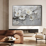 Floral Canvas Wall Art WAD124-F 90 x 60 cm / Stretched on hidden frame