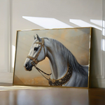 Horses 124 Canvas Art 90 x 60 cm / Stretched on hidden frame