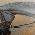 Horses 124 Canvas Art 90 x 60 cm / Stretched on hidden frame