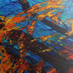 Landscape 124 Canvas Art 90 x 60 cm / Stretched on hidden frame