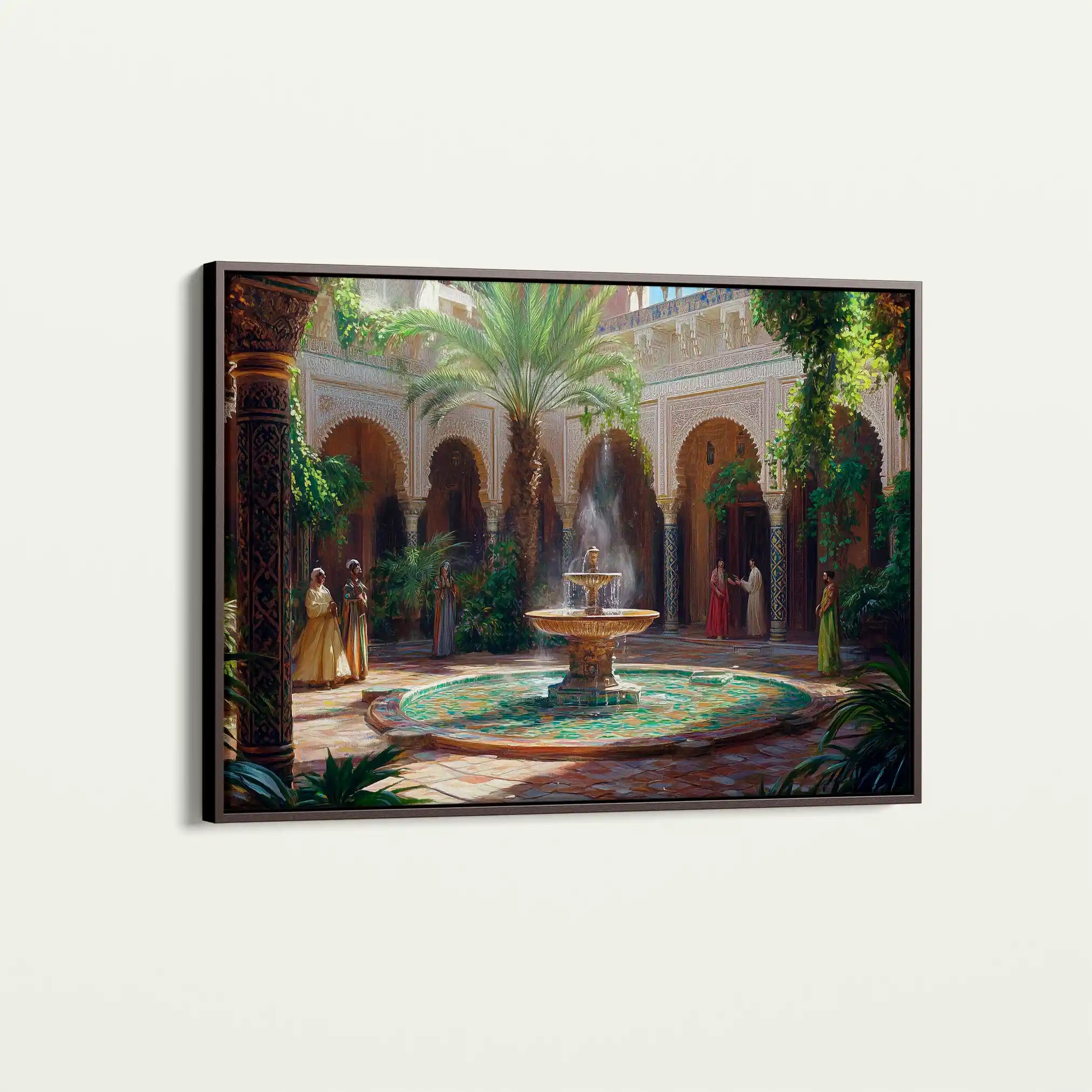 Orientalist 124 Canvas Art 90 x 60 cm / Stretched on hidden frame