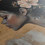 Portrait 124 Canvas Art 90 x 60 cm / Stretched on hidden frame