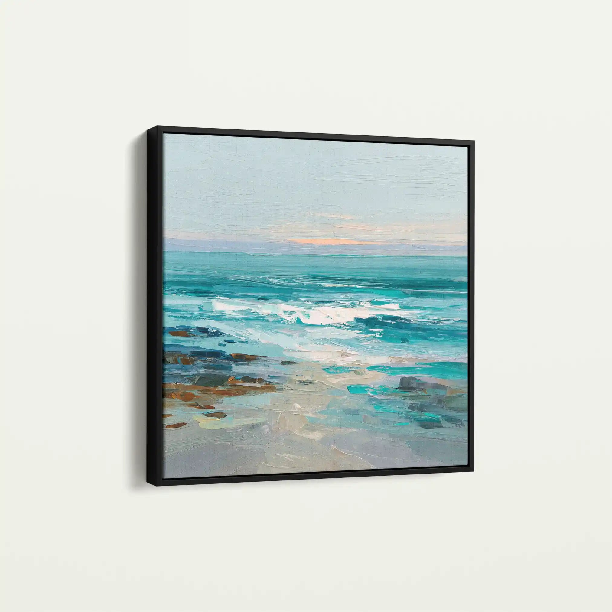 Abstract 1241 Canvas Art 60 x 60 cm / Stretched on hidden frame