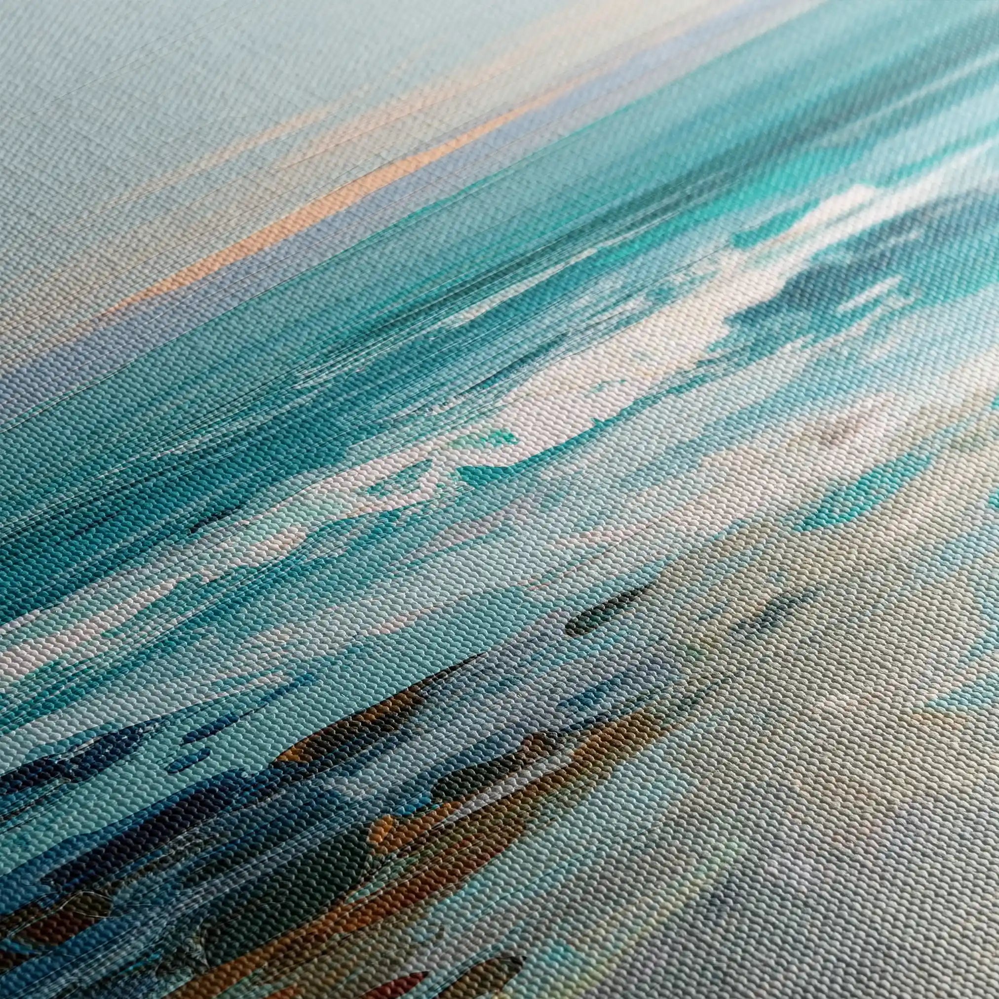 Abstract 1241 Canvas Art 60 x 60 cm / Stretched on hidden frame