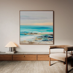 Abstract 1242 Canvas Art 60 x 60 cm / Stretched on hidden frame