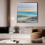 Abstract 1242 Canvas Art 60 x 60 cm / Stretched on hidden frame