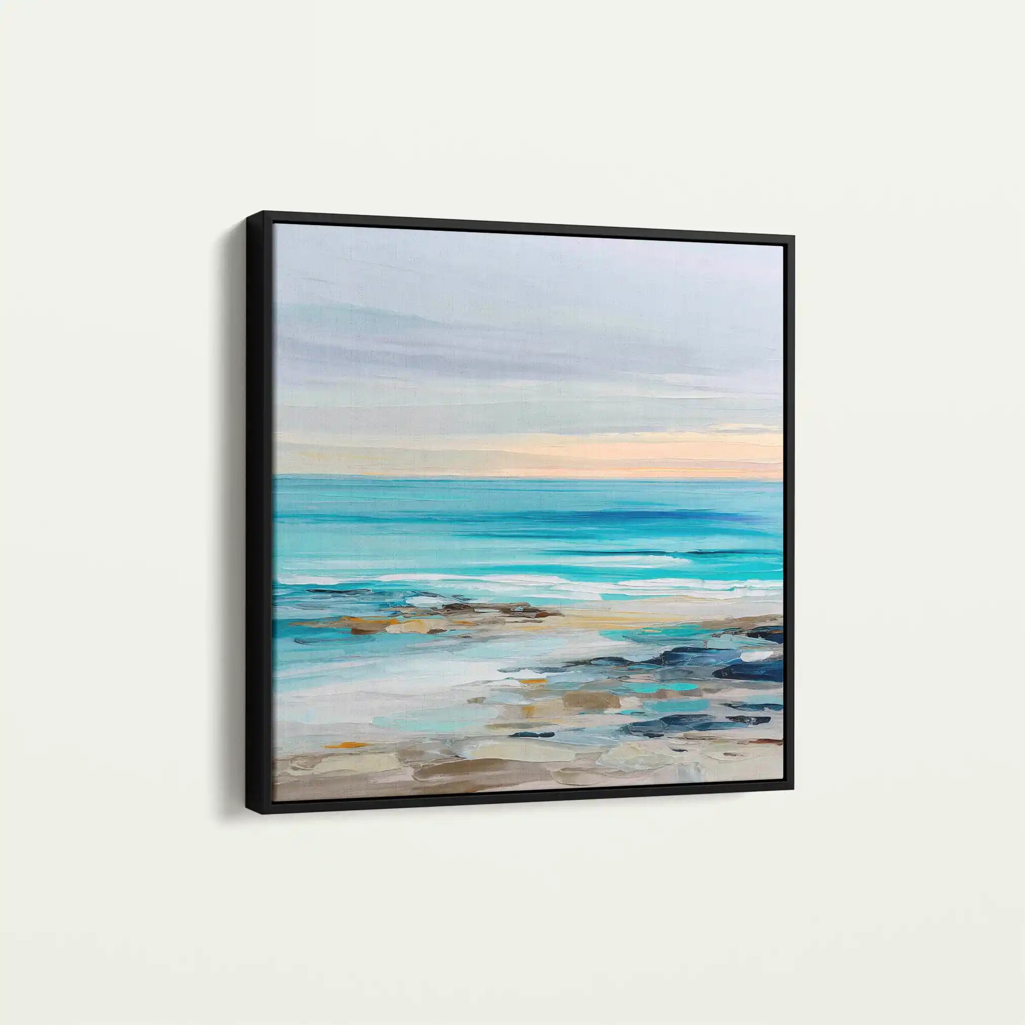 Abstract 1242 Canvas Art 60 x 60 cm / Stretched on hidden frame