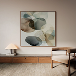 Abstract 1243 Canvas Art 60 x 60 cm / Stretched on hidden frame