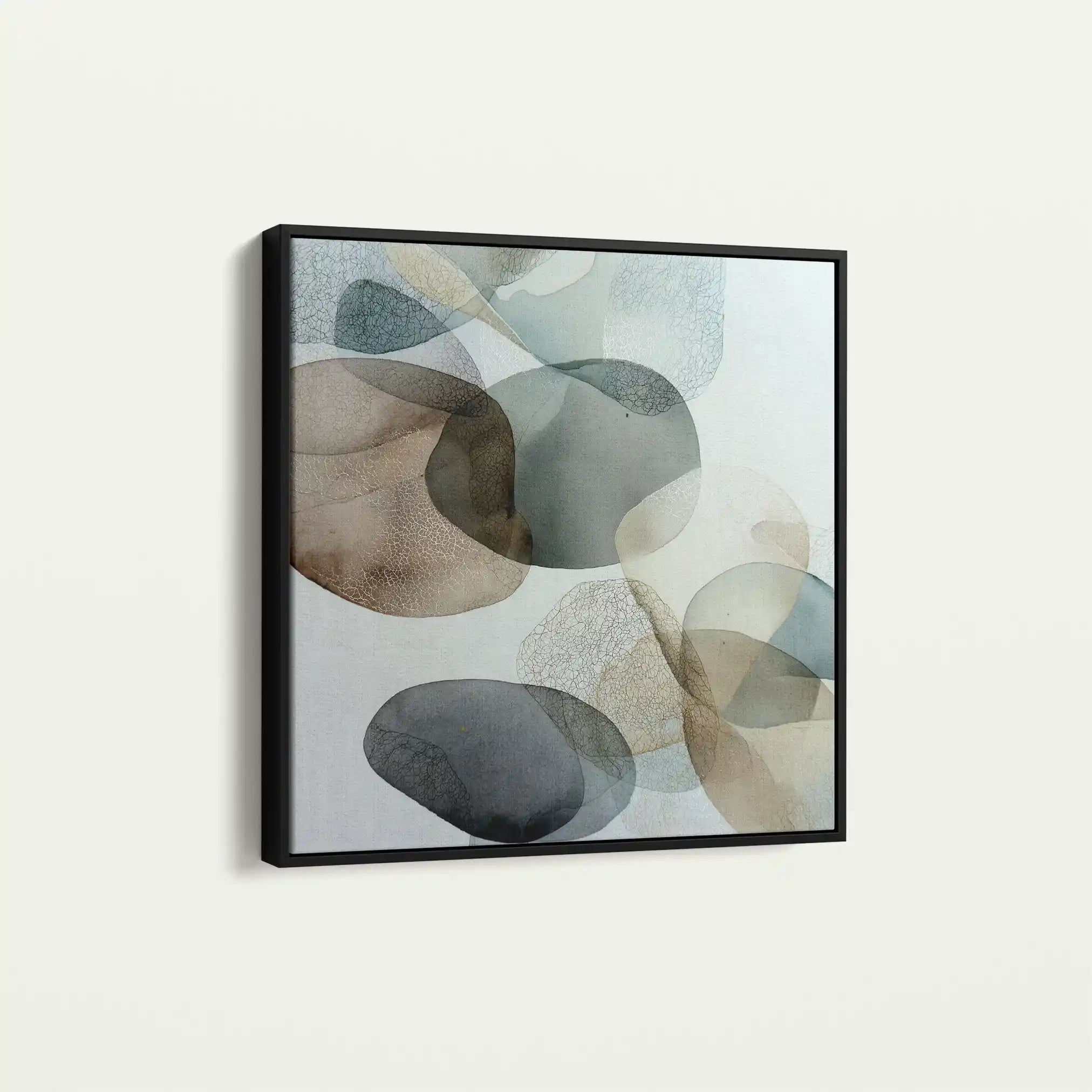 Abstract 1243 Canvas Art 60 x 60 cm / Stretched on hidden frame