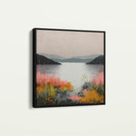 Abstract 1244 Canvas Art 60 x 60 cm / Stretched on hidden frame