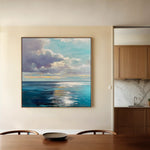 Abstract 1246 Canvas Art 60 x 60 cm / Stretched on hidden frame