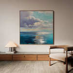 Abstract 1246 Canvas Art 60 x 60 cm / Stretched on hidden frame