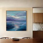 Abstract 1247 Canvas Art 60 x 60 cm / Stretched on hidden frame