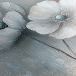 Floral Canvas Wall Art WAD1247-F 80 x 80 cm / Stretched on hidden frame