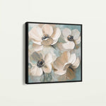 Floral Canvas Wall Art WAD1248-F 80 x 80 cm / Stretched on hidden frame